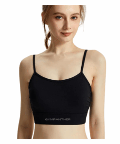 GymPanther Quick Dry Low Cut Back Strappy Sports Bra