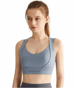 GymPanther Women's High-Impact Cross Strap Sports Bra