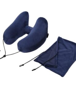 H Shape Removable Hooded Travel Pillow