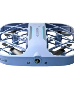 H107 - 360 Stunt Rolling Mini Drone With Multiple Speed Modes - Blue