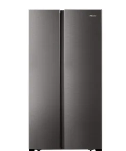 Hisense 516L Side by Side Fridge Freezer Inox H670SIT