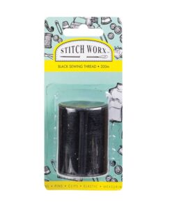 Haberdashery - Sewing Thread - Black - 200m - 40 Pack