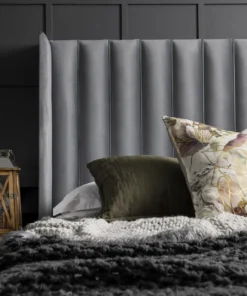Hailey Double Headboard, Grey