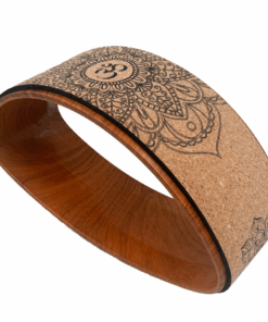 Half Moon Cork Yoga Wheel