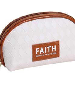 Half Moon Makeup Cosmetic Bag Minimalism Makeup Pouch-ngat