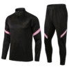 Half Zip Premium Sport Tracksuits - Comfort Meets Performance - Pink Line - 2XL
