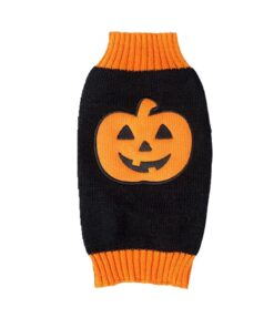 Halloween Dog Pumpkin Sweater for Cat & Puppy (Size: XL)