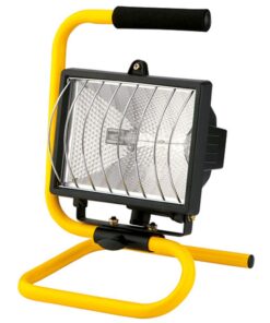 Halogen Portable 500w Worklight Yellow & Black