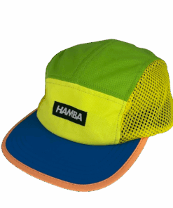 HAMBA Performance Running Cap - Yellow, Green