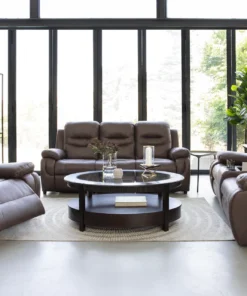 Hamilton 3 Piece  Lounge Suite, Brown