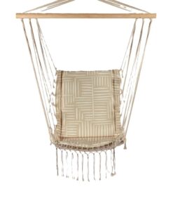 Hammock Tassle Swing Chair L50x W50x H100 cm - White
