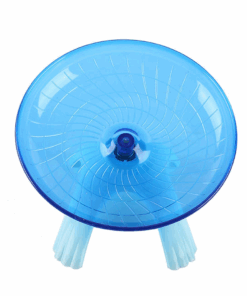 Hamster Flying Saucer Running Exercise Wheel Toy for Dwarf Hamster