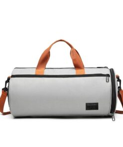 Hand Bag-Indoor and Outdoor Activities -Sports,Training,Gym ,Travel Bag - Light Grey