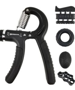 Hand Grip Strengthener 5 in 1 Kit - Black
