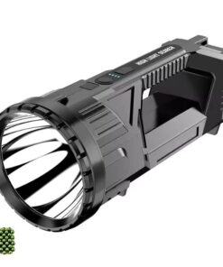 Hand Held Solar & Rechargeable Search Hunting Flashlight And A Keyholder