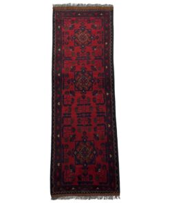 Hand Woven Afghan Turkoman Rug 150 x 50cm