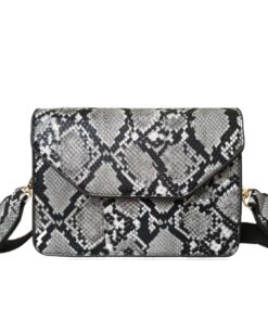Handbag Ismay - Black & White