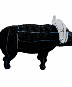 Handcrafted Beaded Buffalo 50cm