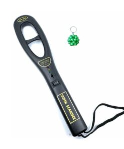 Handheld Security Alarm, Vibration Metal Detector And A Keyholder
