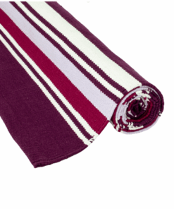 Handloom Cotton Yoga Mat - Goji Berry