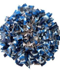 Handmade Pet Snuffle Mat - blue camo