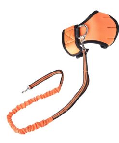 Hands Free Glove & Dog Leash with Dual Bungees