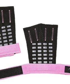 Handsfree Crossfit Grips - Pink & Black - M