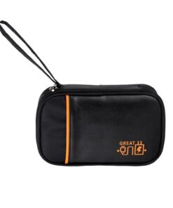 Handy Waterproof Gadget Organizer Bag Travel Cable Charger Organizer Pouch - Black