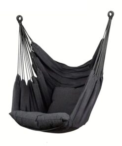 Hanging Hammock Chair - Black 1 Piece
