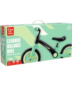 Hape Learner Balance Bike - Green, Black