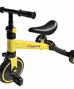 Happybaby Foldable Tricycles - Yellow