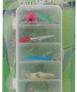 Hard 5 Piece Fishing Lure Set Large