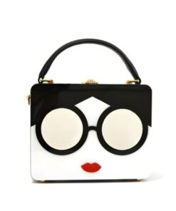 Hard Acrylic Cas Box Clutch Women Totes Bag