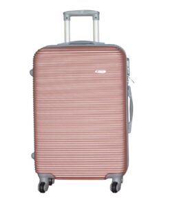 Hard Outer Shell Luggage 23" - AS01ST - Rose Gold