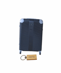 Hard Outer Shell Luggage 23" with Smte Keyring - Black