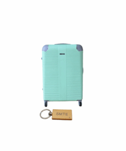 Hard Outer Shell Luggage 23" with Smte Keyring - Light Green