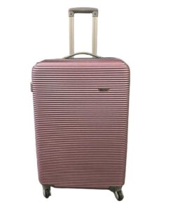 Hard Outer Shell Luggage 26" - Pink
