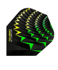 Harrows Flights Orbital - Yellow/Green