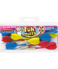 Harrows Fun Darts Steeltip 3 Set - 9 Piece