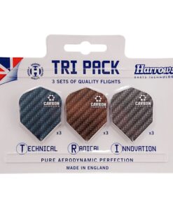 Harrows Tri Pack Carbon Flights