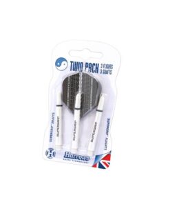 Harrows Twin Pack Darts - White