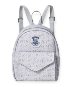 Harry Potter Hogwarts Preppy Backpack - White