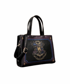 Harry Potter Hogwarts Unique Geometric Pattern Fashion Top-Handled Bag
