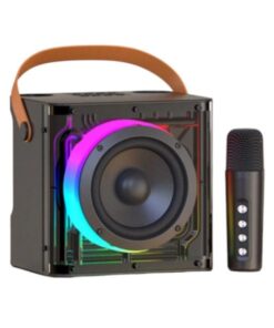 HAVIT - SK822BT - Mini Karaoke Speaker With Mic And RGB Lighting - Black