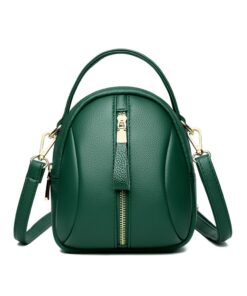 HB-6005, PU Ladies Handbag - Green