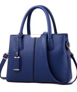 HB-DS463-NV, Ladies Navy Blue Hand Bag