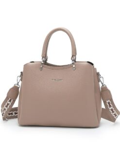 HB-Z8106, Ladies PU Handbag - Khaki