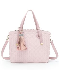 HB-Z9609-10, Ladies PU Handbag - Pink