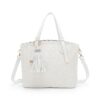 HB-Z9609-10, Ladies PU Handbag - White