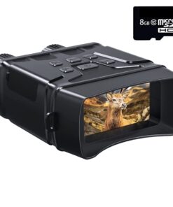 HD Digital Night Vision IR 5X Zoom Telescopic Binoculars With 8GB SD Card